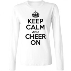 Ladies Relaxed Fit Basic Long Sleeve Tee