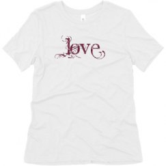 Ladies Relaxed Fit Super Soft Triblend Tee