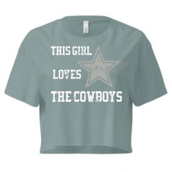 Ladies Festival Cali Crop Top Tee