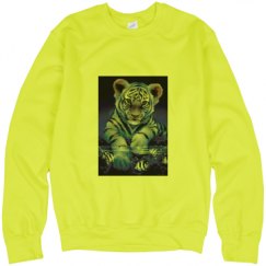 Unisex Neon Crewneck Sweatshirt