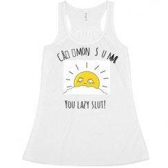 Ladies Flowy Racerback Tank