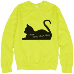 Unisex Neon Crewneck Sweatshirt