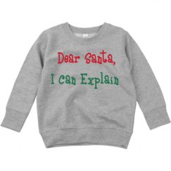 Toddler Crewneck Basic Promo Sweatshirt