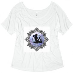 Ladies Flowy Slouchy Tee