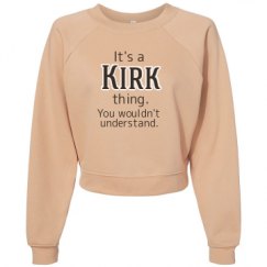 Women's Raglan Pullover Fleece