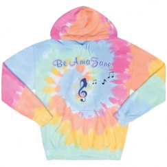 Unisex Tie-Dye Fleece Hoodie