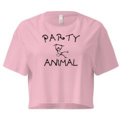 Ladies Festival Cali Crop Top Tee