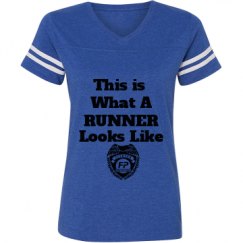 Ladies Relaxed Fit Vintage Sports Tee