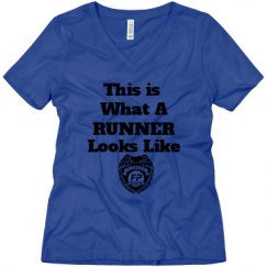 Ladies Relaxed Fit V-Neck Tee