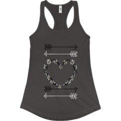 Ladies Slim Fit Racerback Tank Top