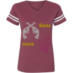 Ladies Relaxed Fit Vintage Sports Tee