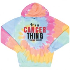 Unisex Tie-Dye Fleece Hoodie