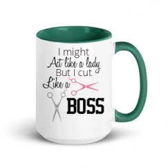 15oz Ceramic Mug with Color Inside