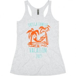 Ladies Slim Fit Super Soft Racerback Triblend Tank