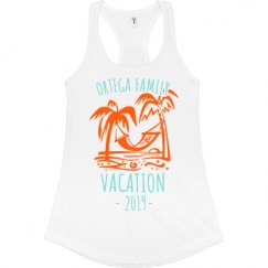 Ladies Slim Fit Racerback Tank Top