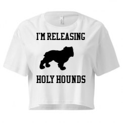 Ladies Festival Cali Crop Top Tee