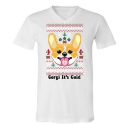 Unisex V-Neck Jersey Tee