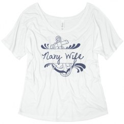 Ladies Flowy Slouchy Tee