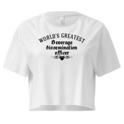 Ladies Festival Cali Crop Top Tee