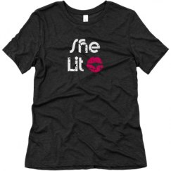 Ladies Relaxed Fit Super Soft Triblend Tee