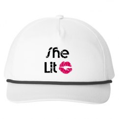 Snapback Five-Panel Rope Hat