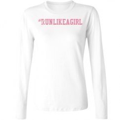 Ladies Relaxed Fit Basic Long Sleeve Tee