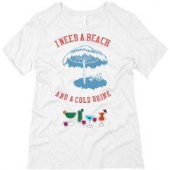 Ladies Relaxed Fit Tee