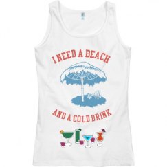 Ladies Semi-Fitted Tank