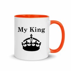 11oz Ceramic Mug with Color Inside