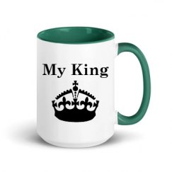 15oz Ceramic Mug with Color Inside