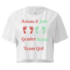 Ladies Festival Cali Crop Top Tee