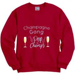 Unisex Film and Foil Crewneck Sweatshirt