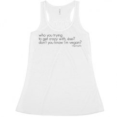 Ladies Flowy Racerback Tank