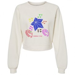 Women's Raglan Pullover Fleece