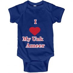 unk ameer onesie