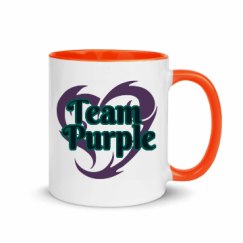 11oz Ceramic Mug with Color Inside