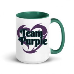 15oz Ceramic Mug with Color Inside