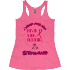 Ladies Slim Fit Super Soft Racerback Triblend Tank