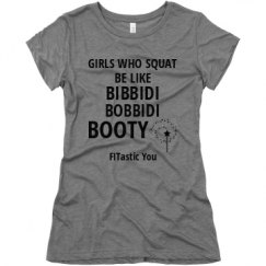 Ladies Slim Fit Super Soft Triblend Tee