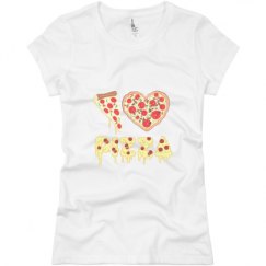 Ladies Slim Fit Basic Promo Jersey Tee