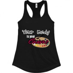 Ladies Slim Fit Racerback Tank Top