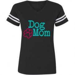 Ladies Relaxed Fit Vintage Sports Tee