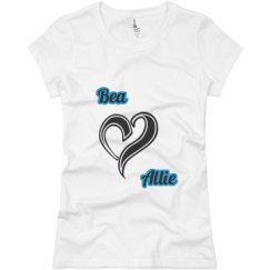Ladies Slim Fit Basic Promo Jersey Tee