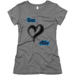 Ladies Slim Fit Super Soft Triblend Tee