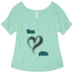 Ladies Flowy Slouchy Tee