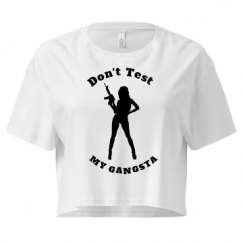 Ladies Festival Cali Crop Top Tee