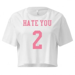 Ladies Festival Cali Crop Top Tee