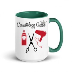 15oz Ceramic Mug with Color Inside