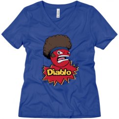 Ladies Relaxed Fit V-Neck Tee