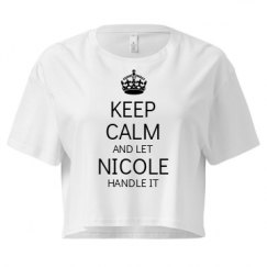 Ladies Festival Cali Crop Top Tee